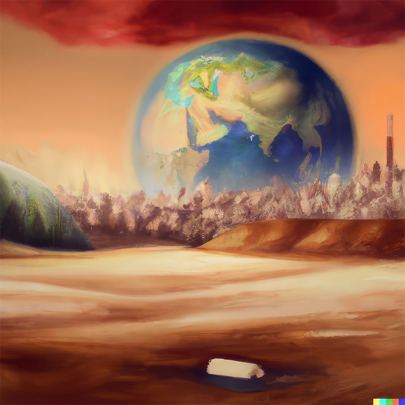 teaching resources images ai dalle2 end of the world doomsday